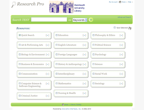 Research Pro using expand/collaspe function Research Pro using expand/collaspe function